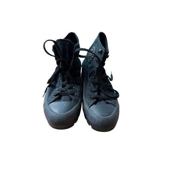 Converse All Star Womens All Black Chuck Taylor High Top Lugged Sneakers Size 7 - Picture 6 of 15